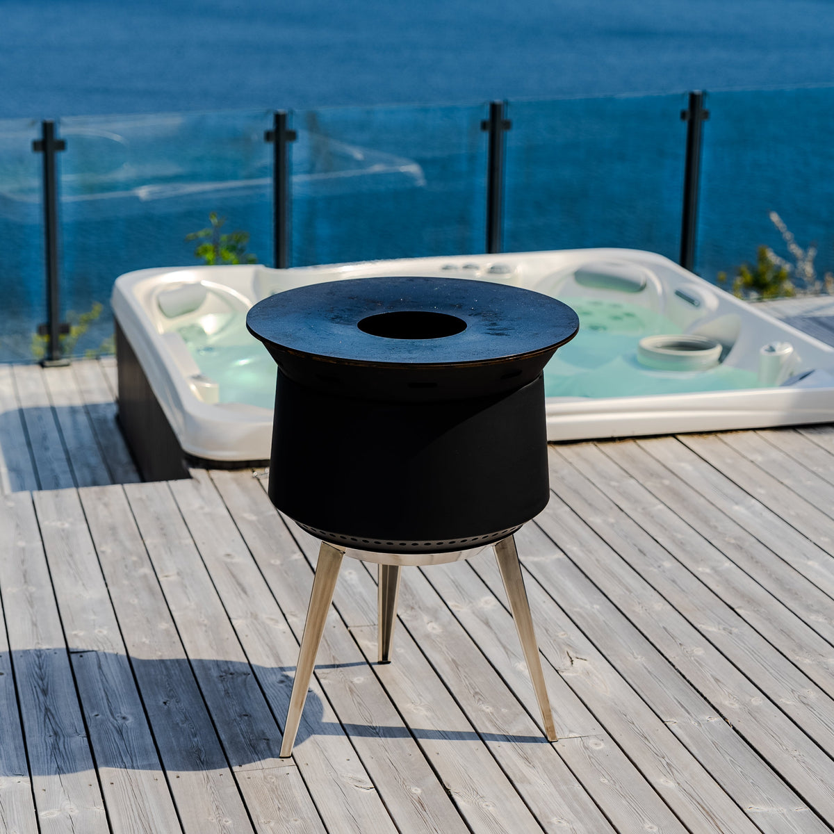 Ildpladegrill, plancha-indsats Skara