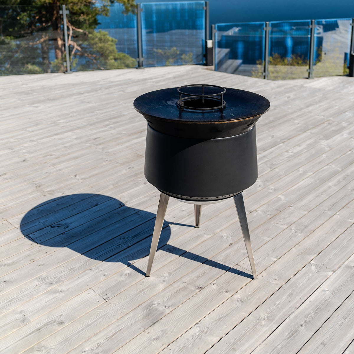 Sæt: Juna Pluss + grillplade + låg