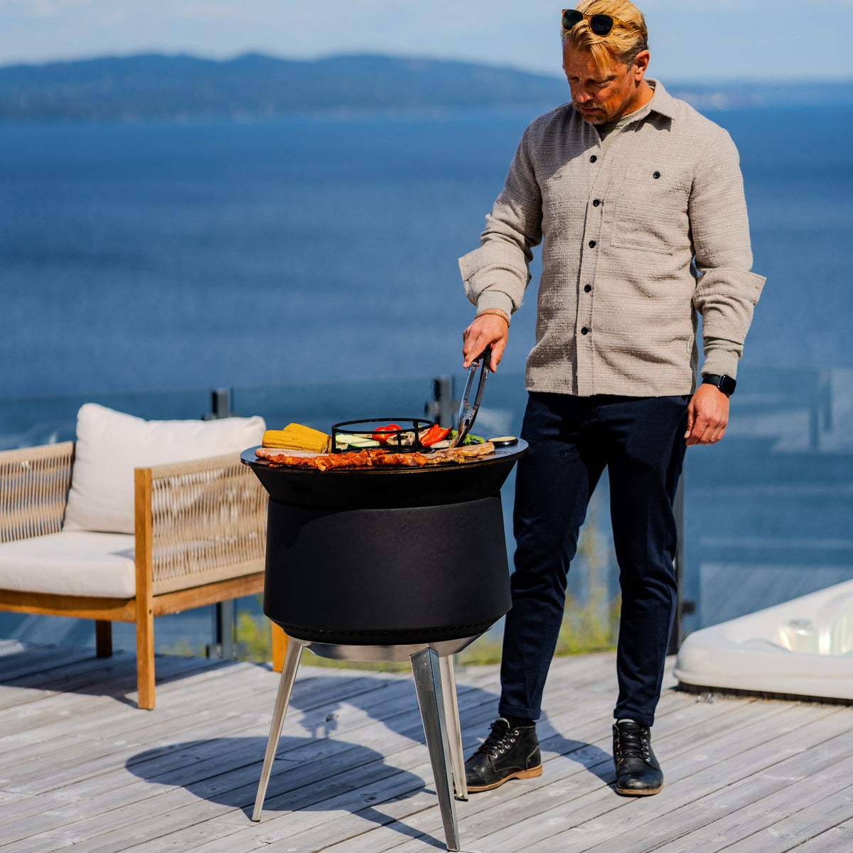 Sæt: Juna + grill med stegeplade