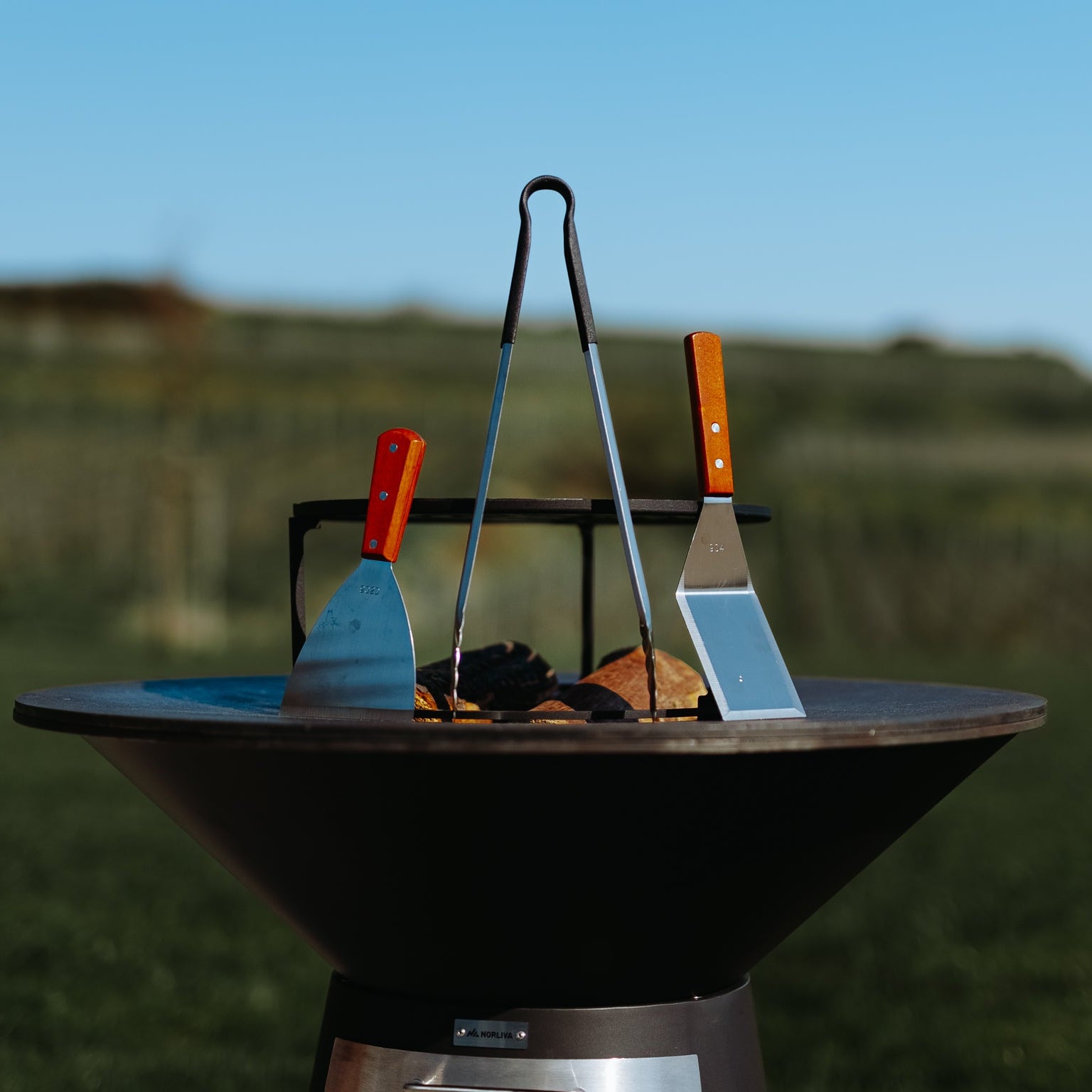Grilltilbehørssæt, 4 dele