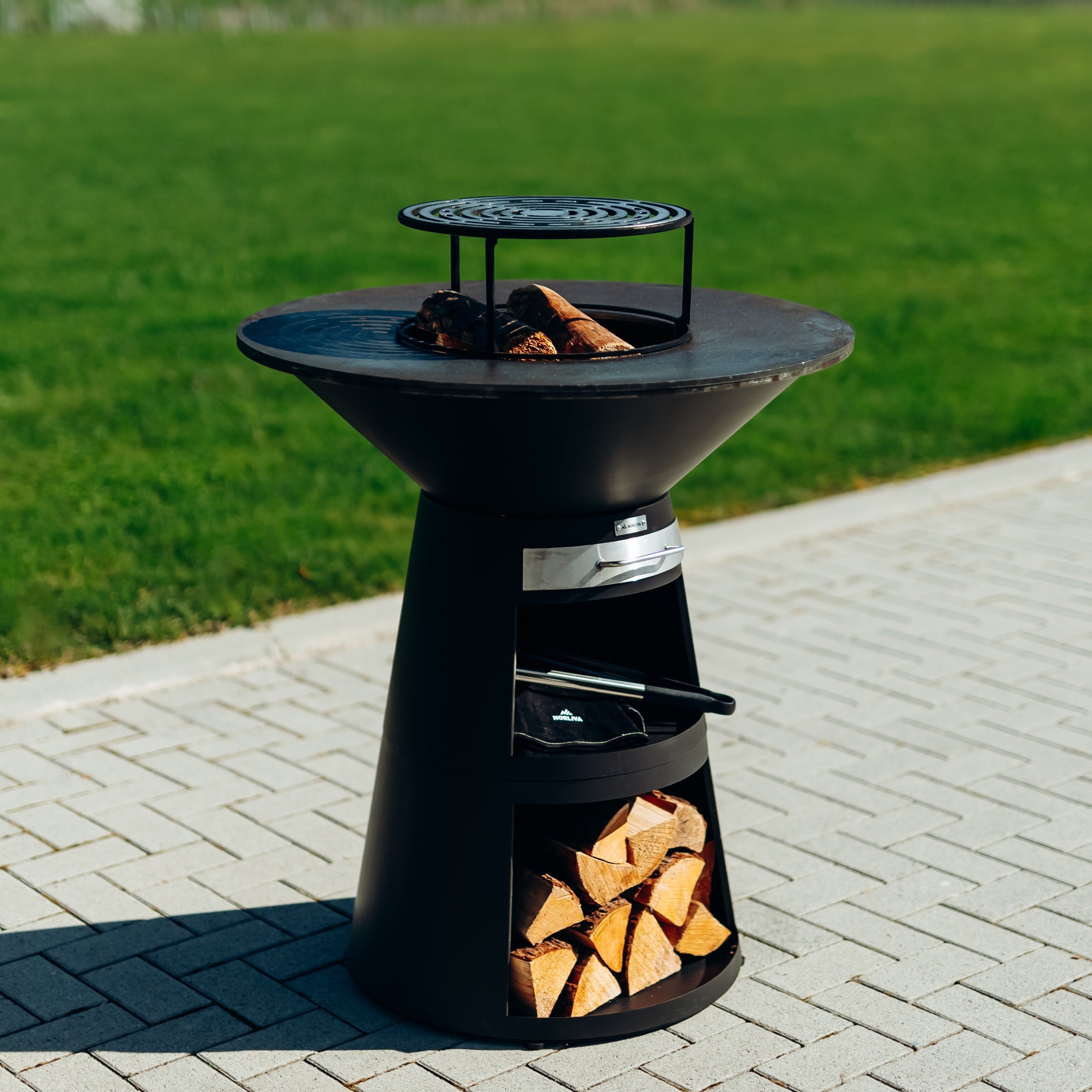 Bålpladegrill Aska, 80 cm