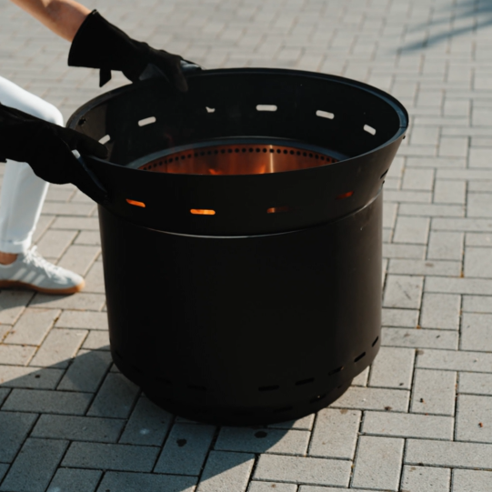 Bålpladegrill, plancha-indsats Lunda