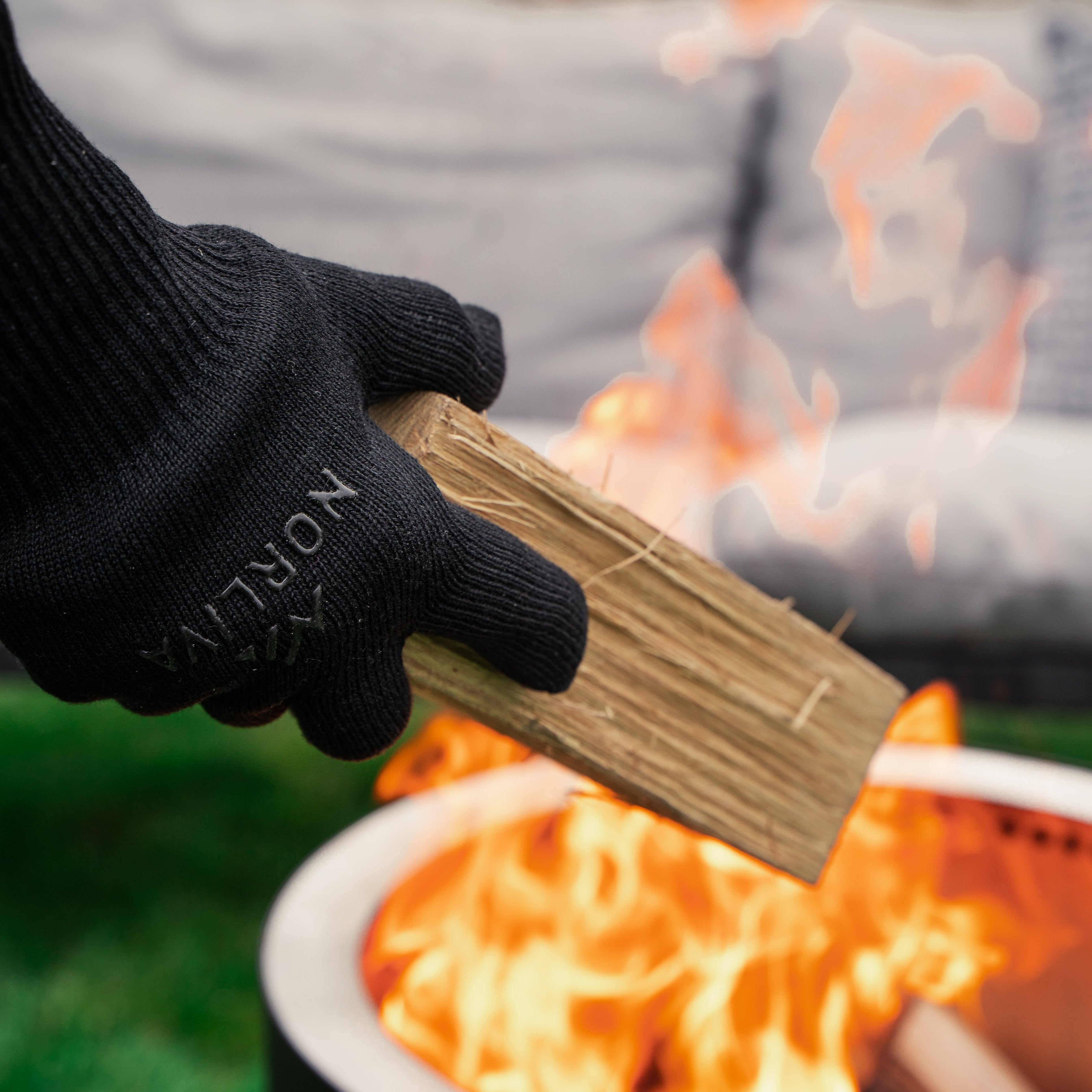 Varmebeskyttende handsker i aramid