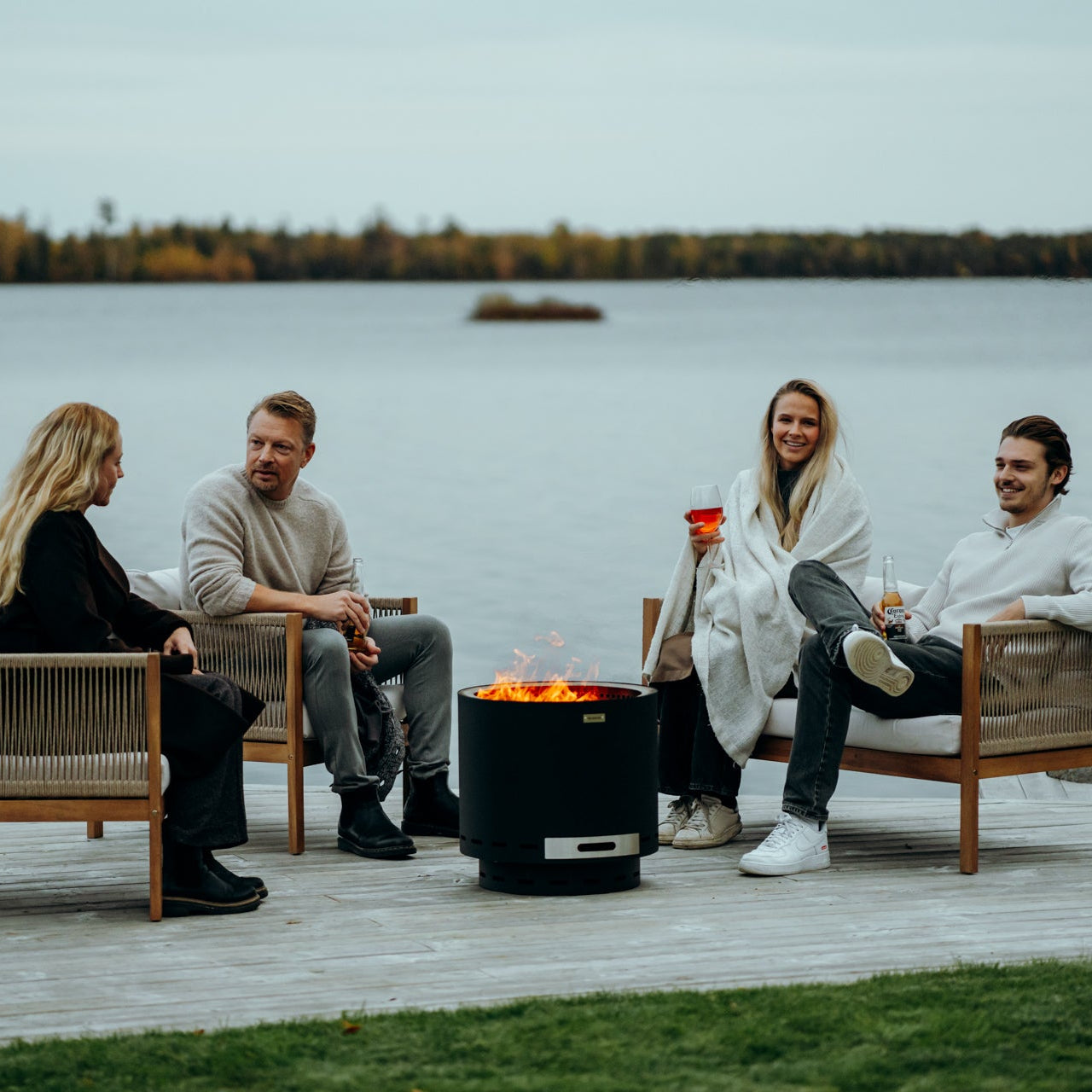 Røgfri bålfad Skara