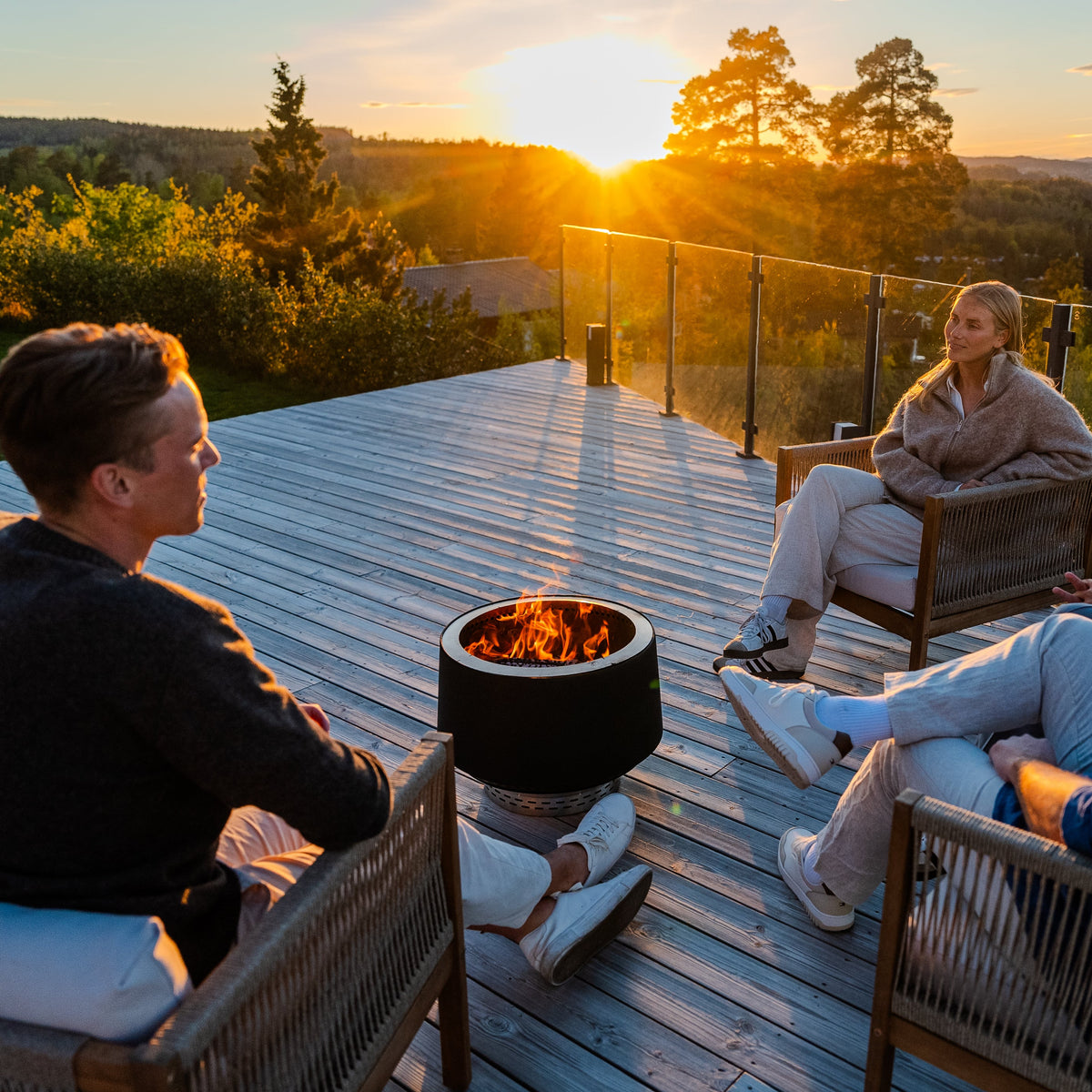Sæt: Juna + låg + grillrist
