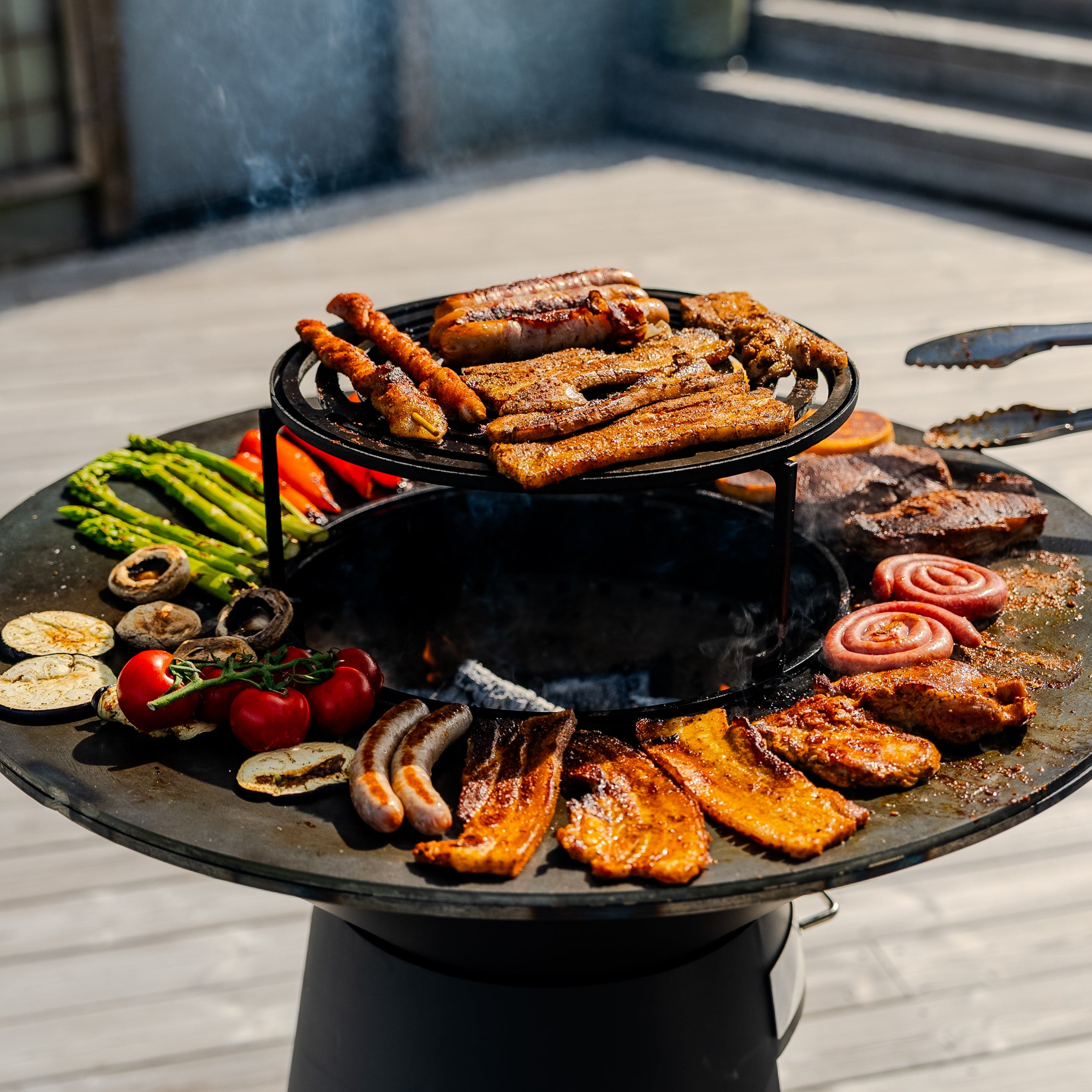 Bålpladegrill Aska, 80 cm