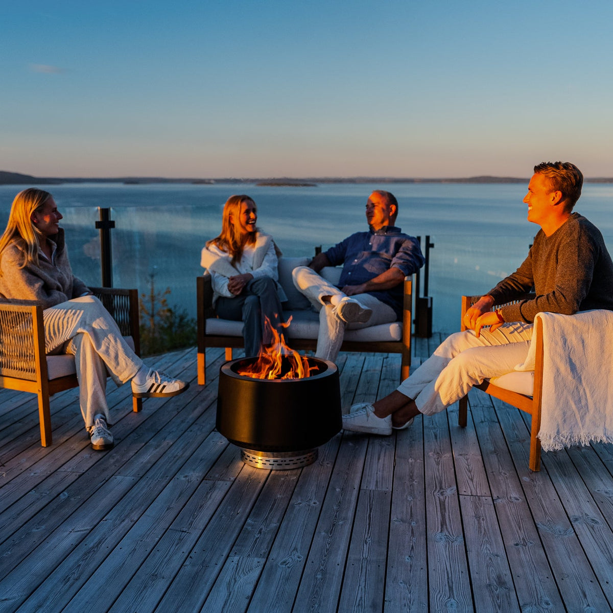 Sæt: Juna + låg + grill med stegeplade + pizzaovnsindsats