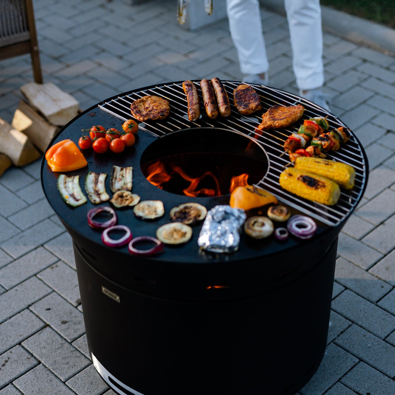 Grillrist til bålpladeindsats Lunda