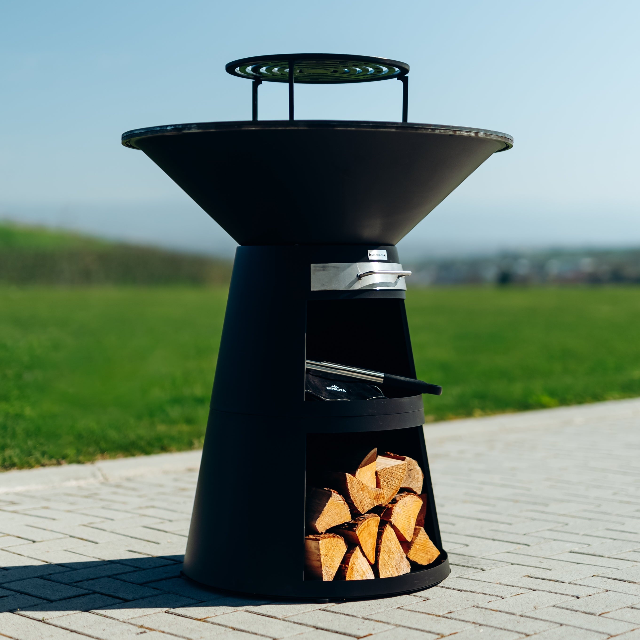 Bålpladegrill Aska, 80 cm