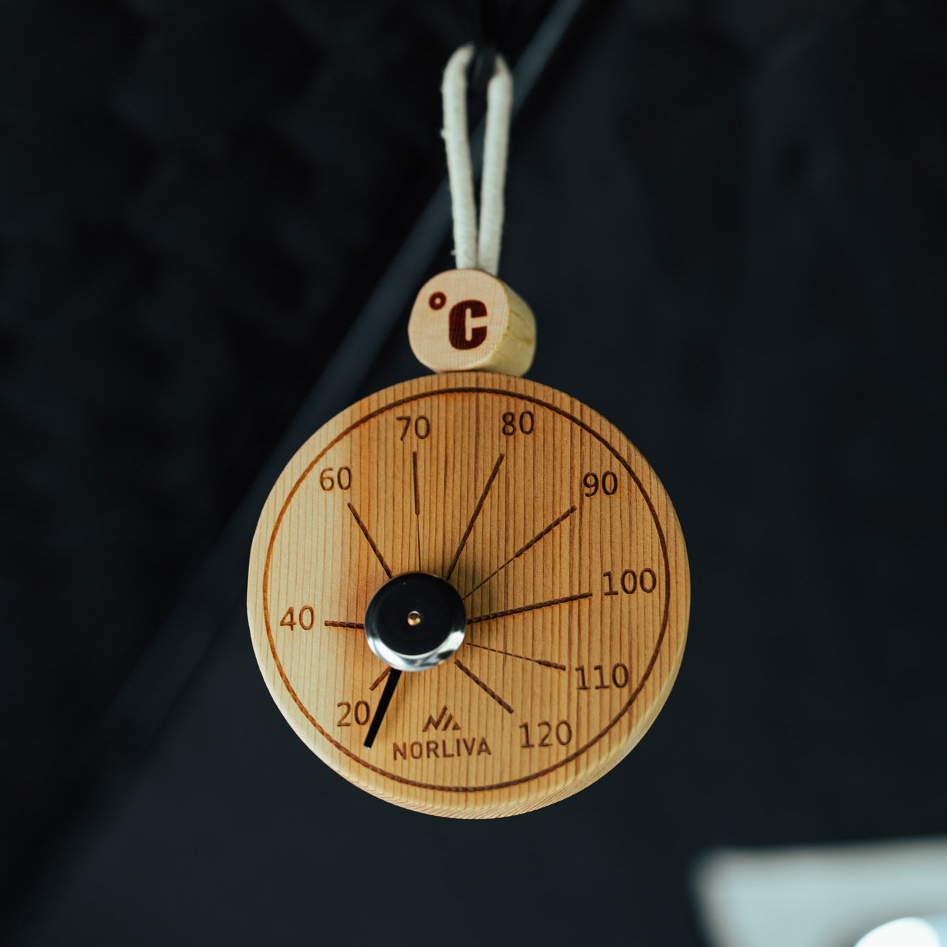 Saunatermometer, ophængeligt